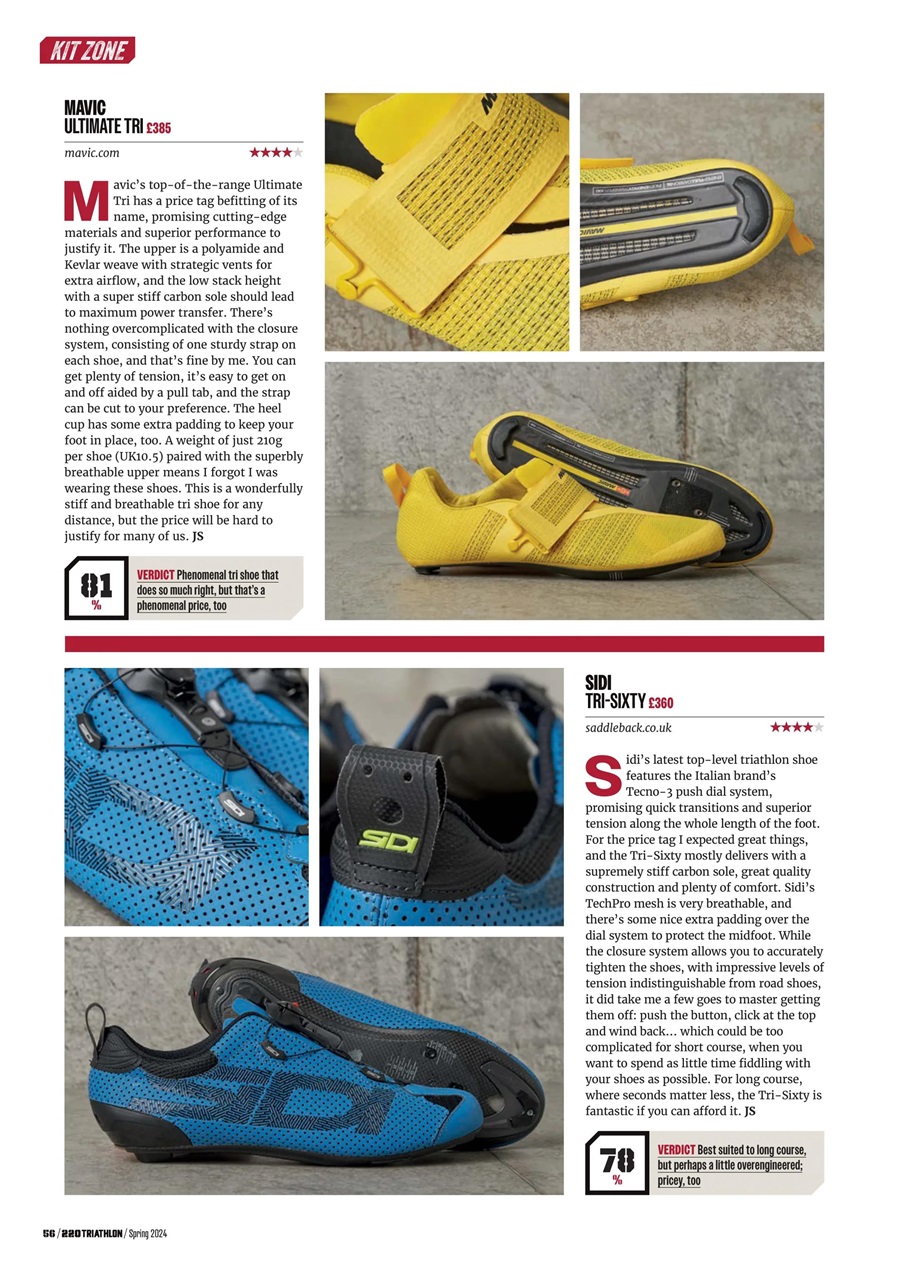 220 Triathlon Magazine Preview Pages