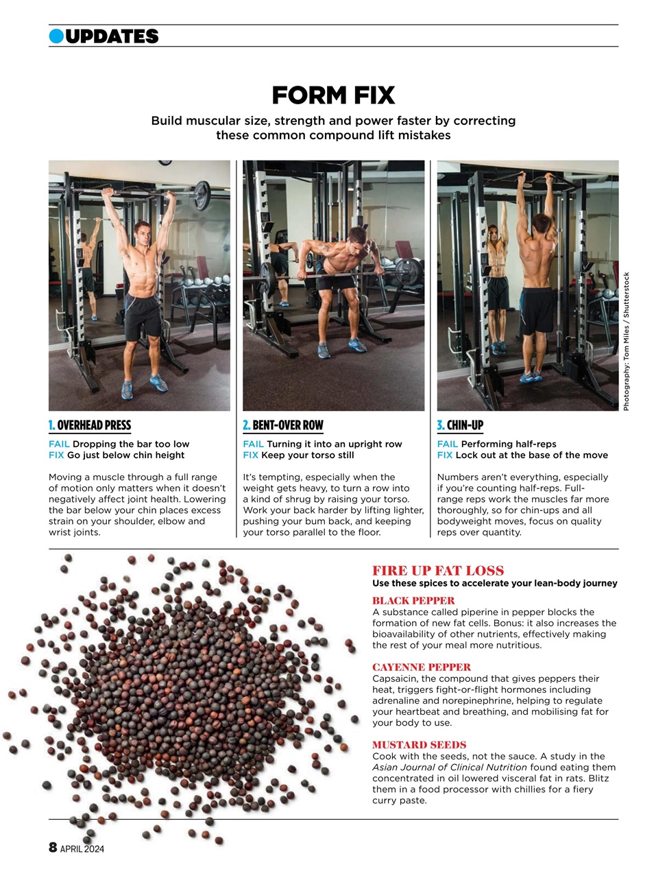 Men's Fitness Preview Pages