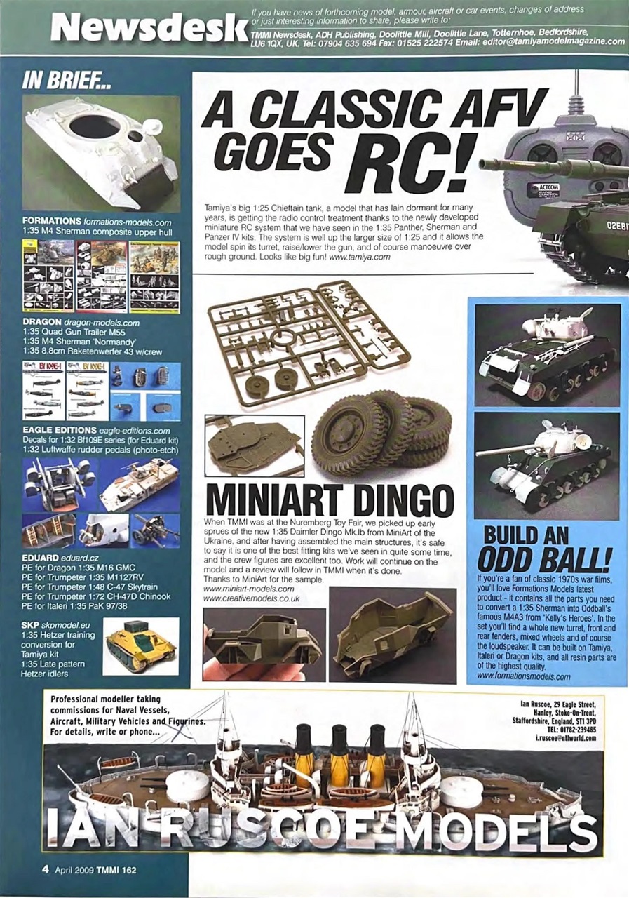 Tamiya Model Magazine Preview Pages