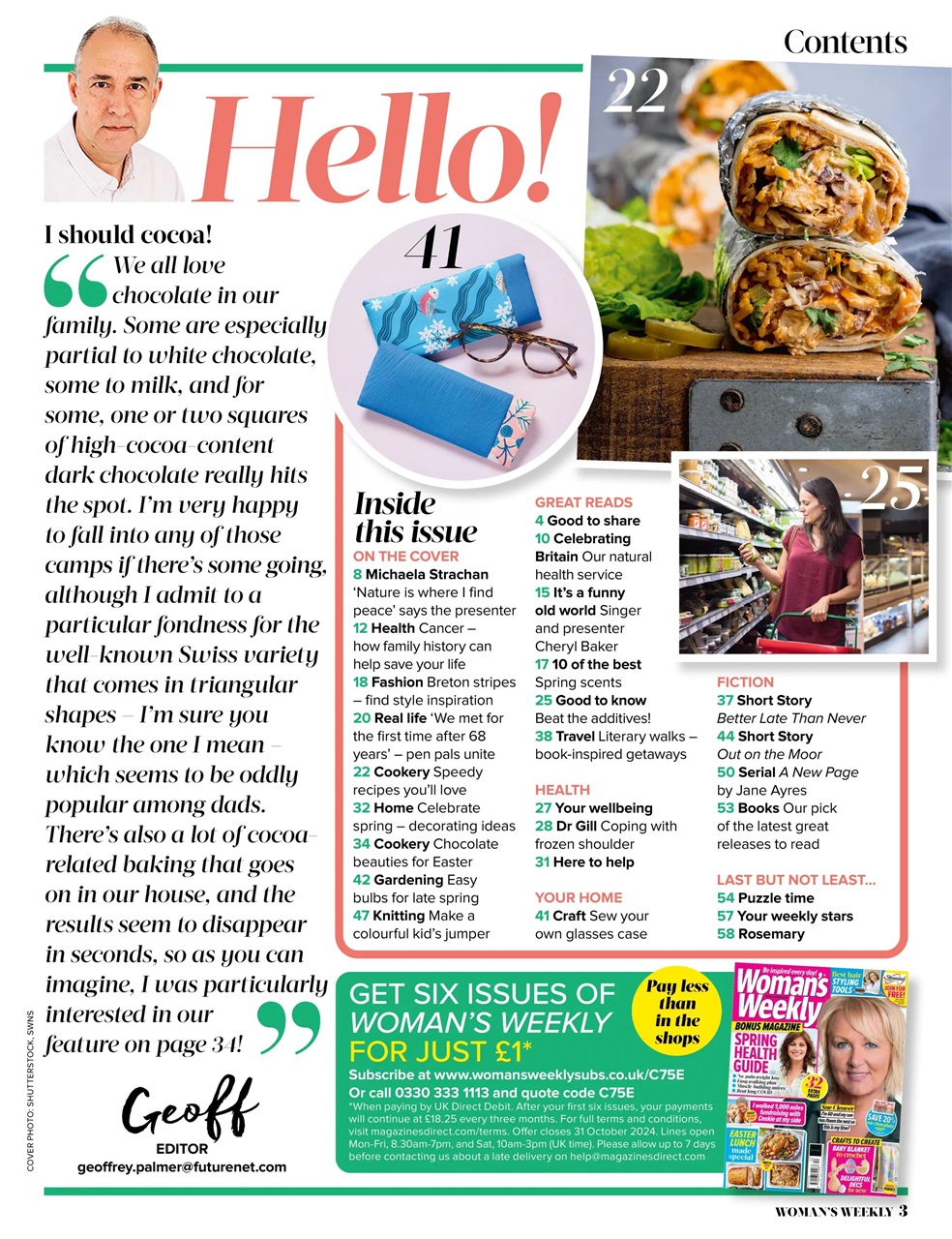 Woman's Weekly Preview Pages