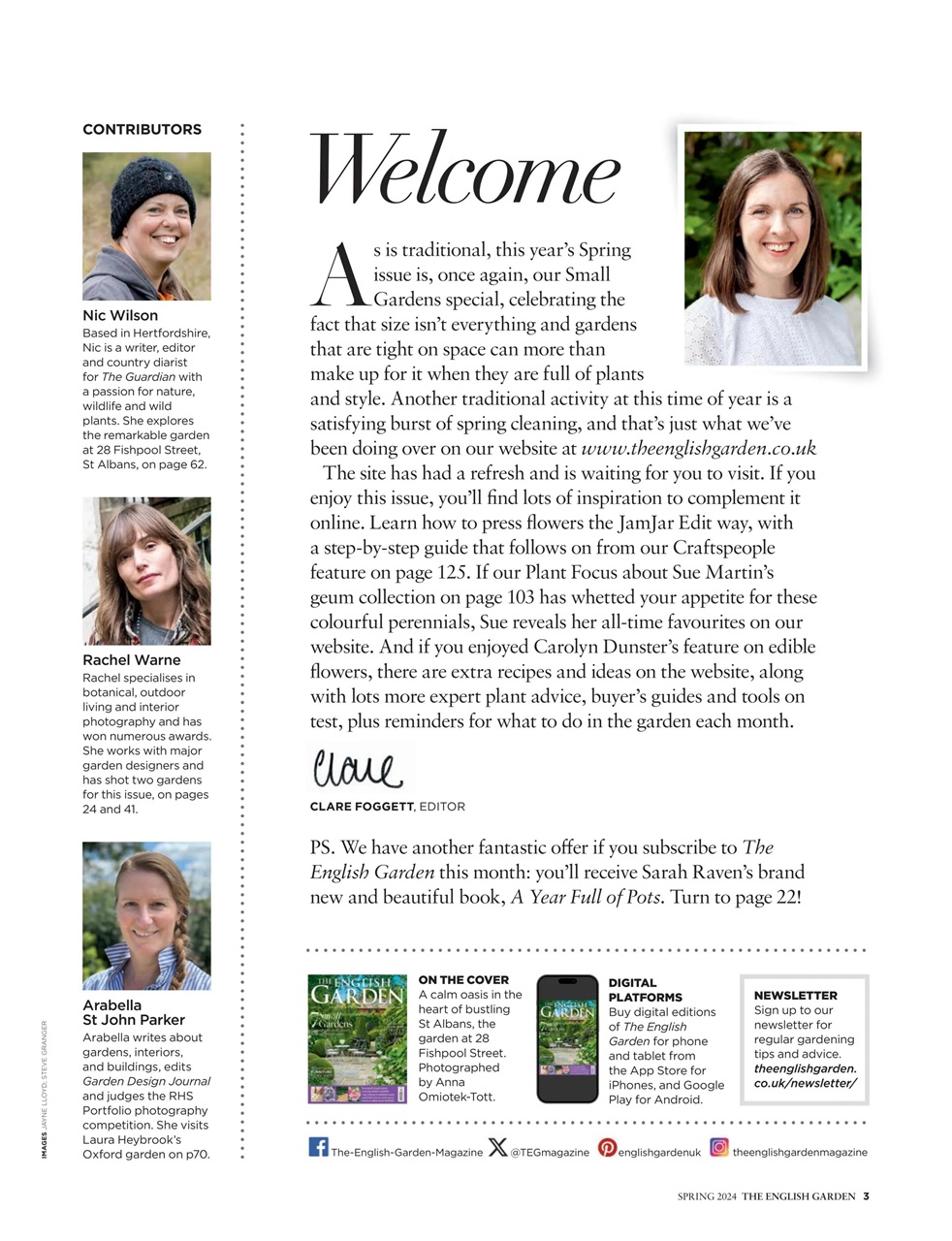 The English Garden Preview Pages