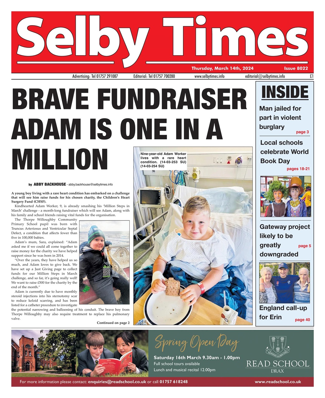 Selby Times Preview Pages