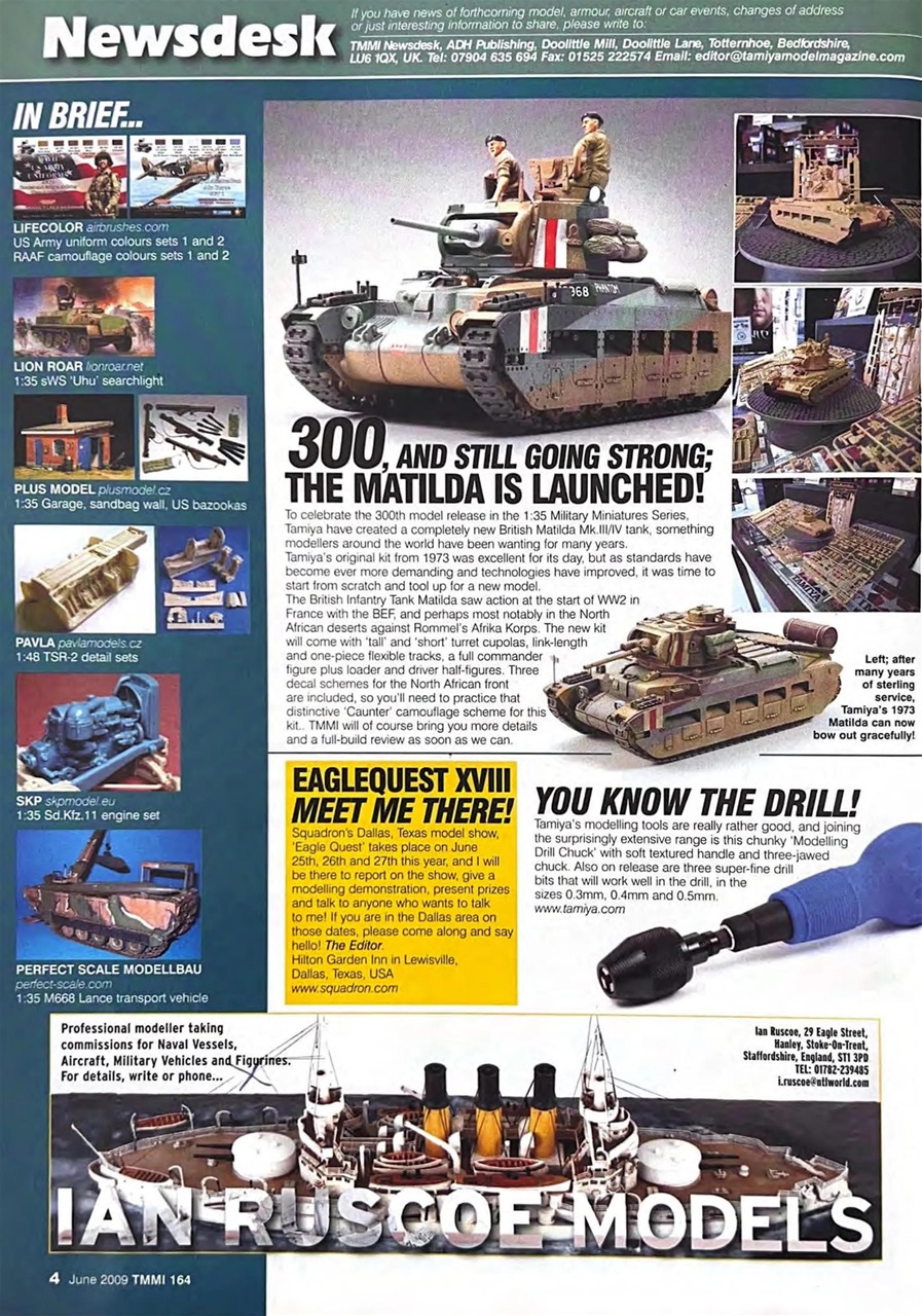 Tamiya Model Magazine Preview Pages