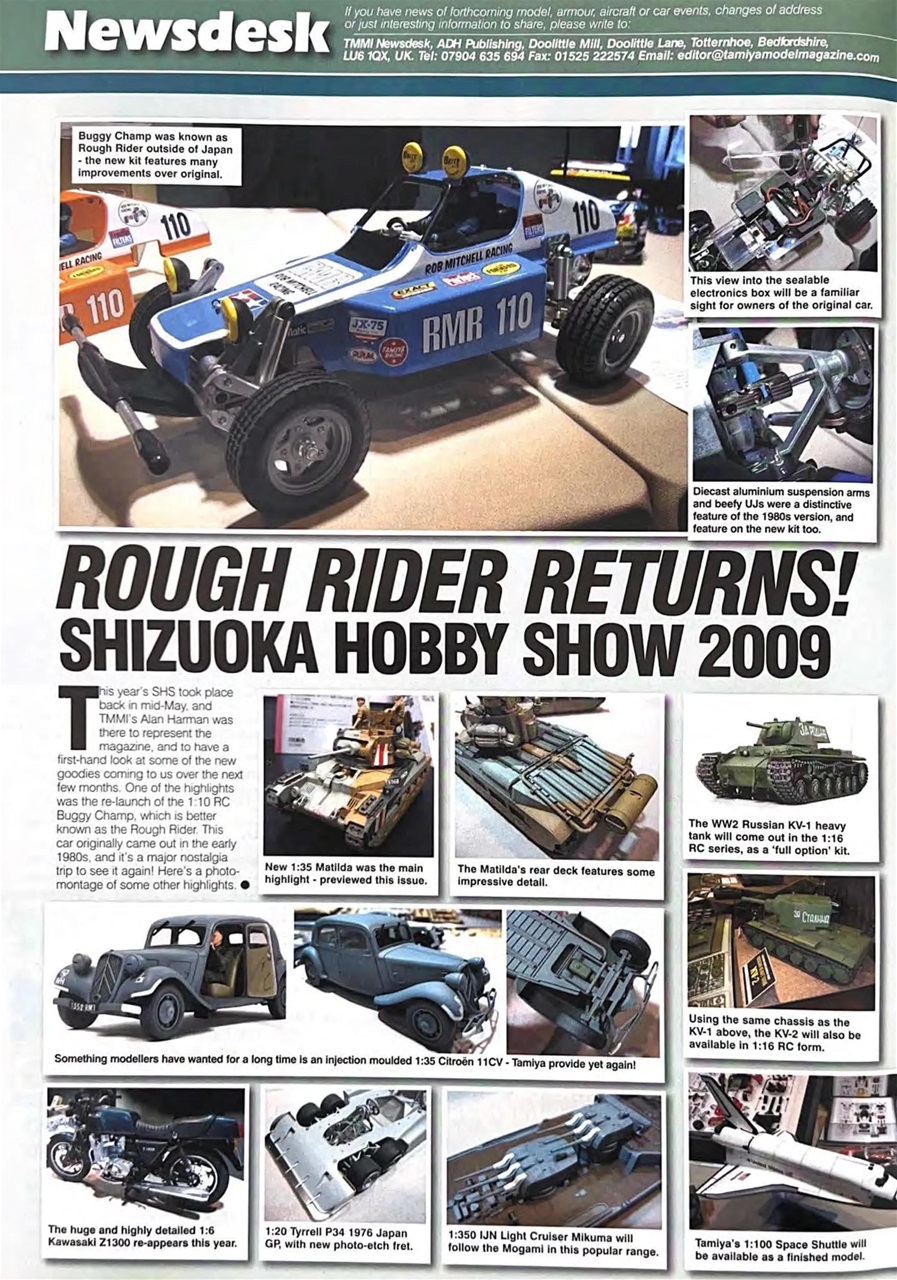 Tamiya Model Magazine Preview Pages