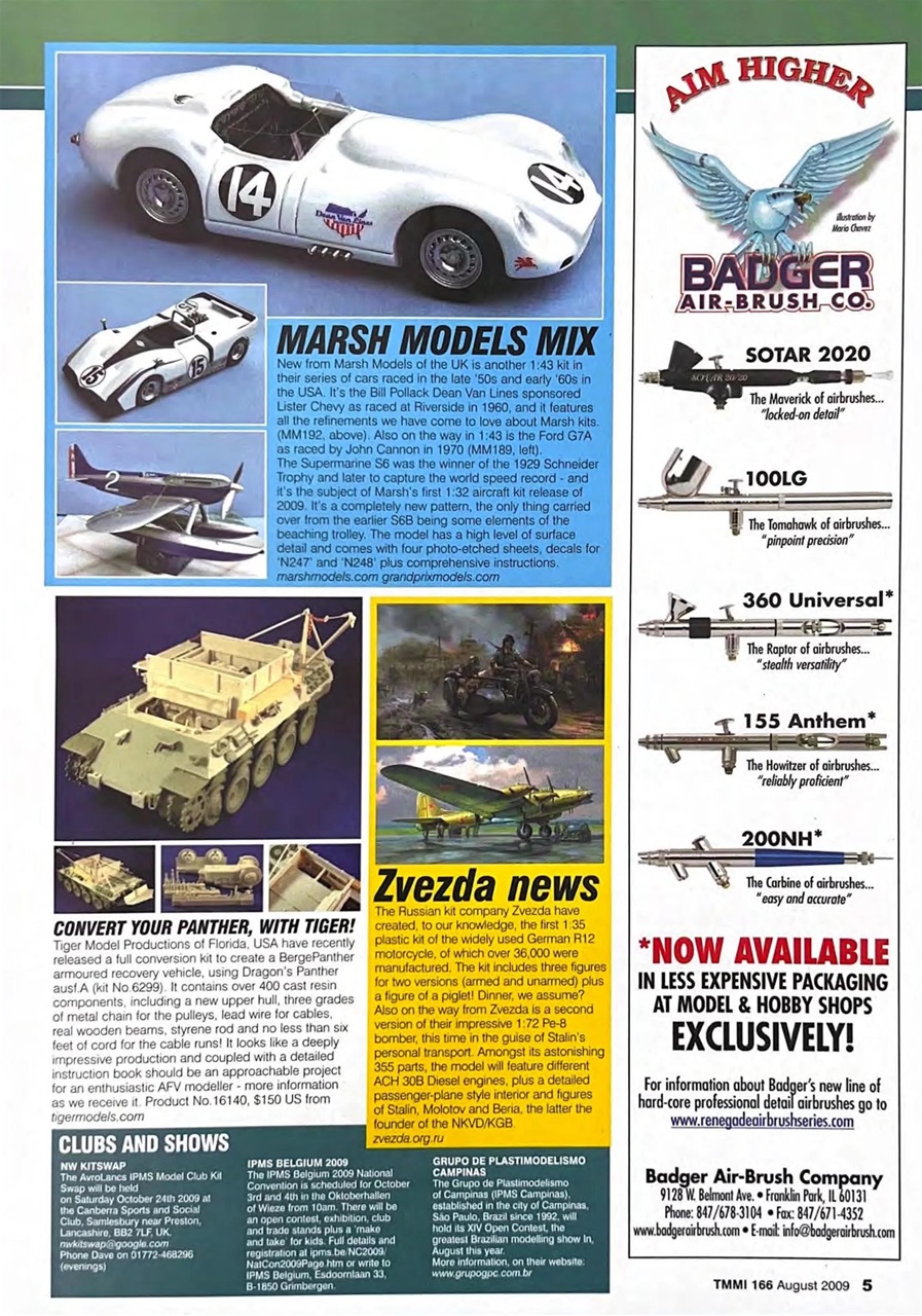 Tamiya Model Magazine Preview Pages