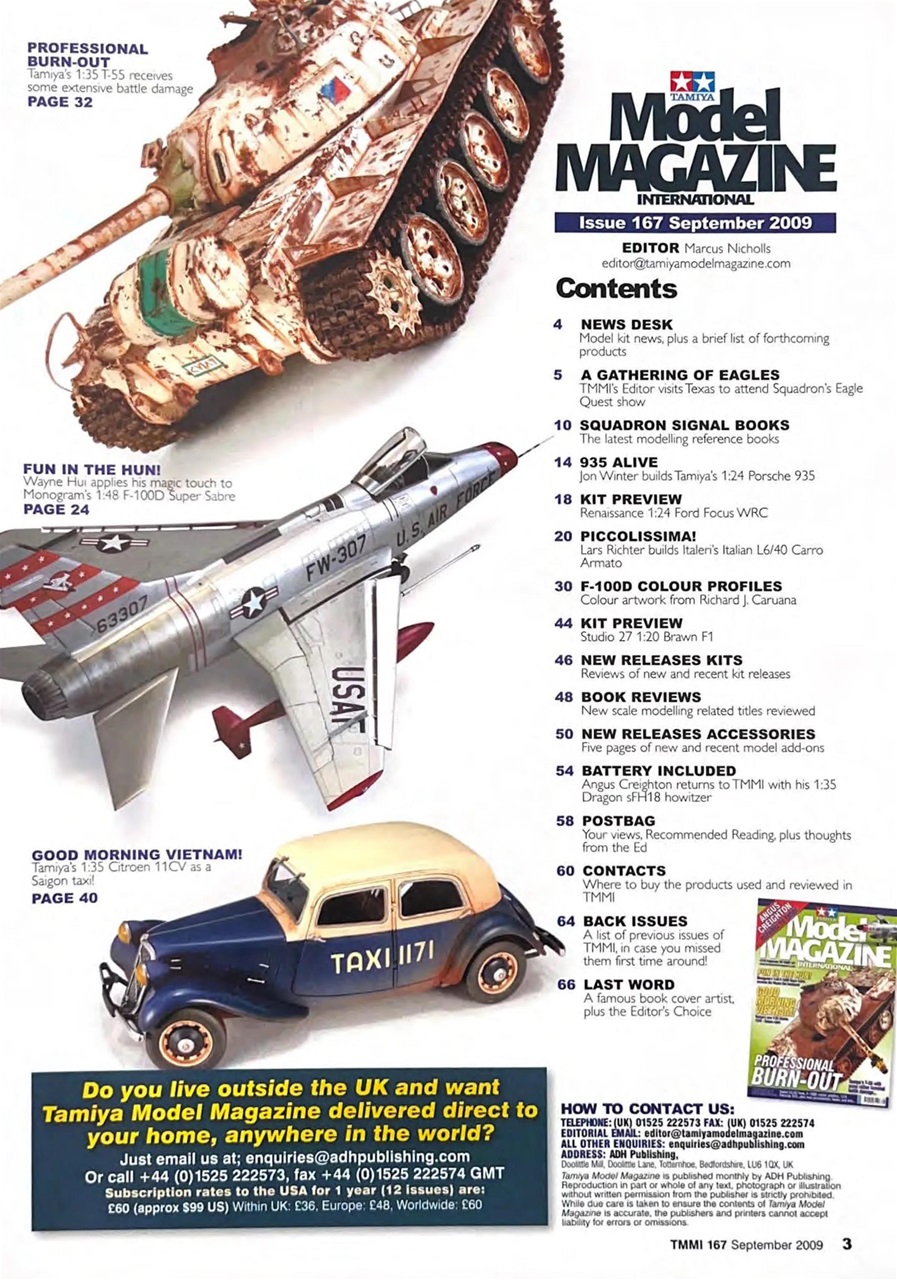 Tamiya Model Magazine Preview Pages