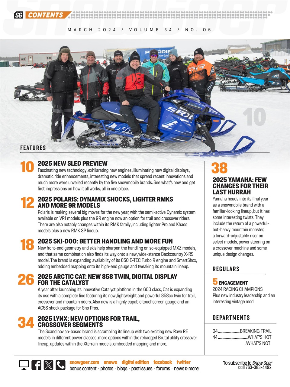 SnowGoer Preview Pages