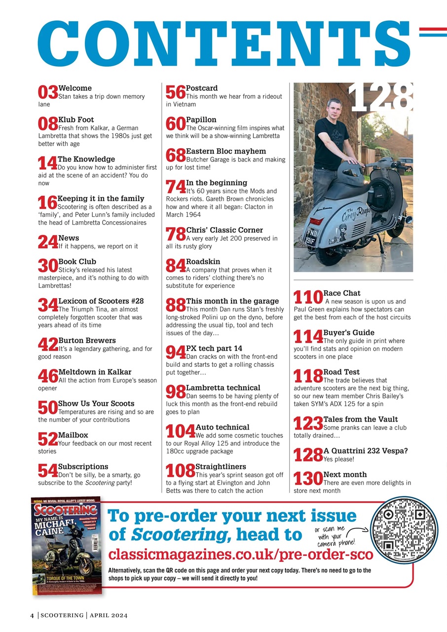 Scootering Preview Pages