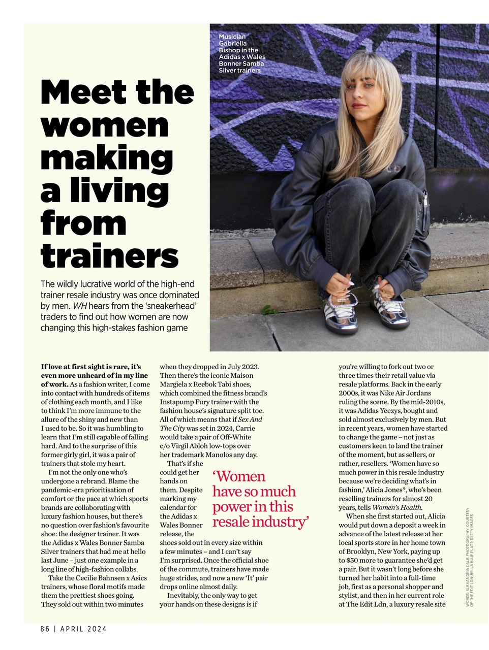 Women's Health Preview Pages
