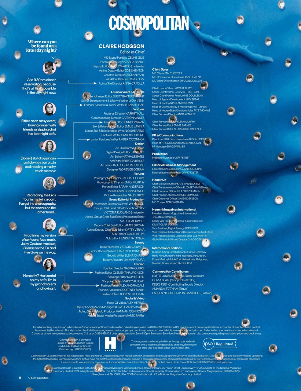 Cosmopolitan Preview Pages