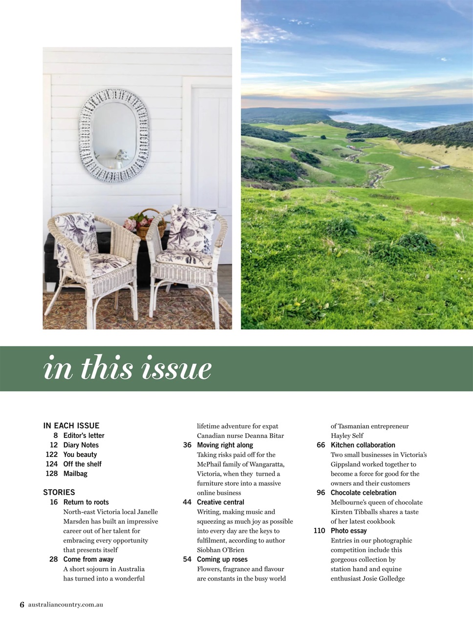 Australian Country Preview Pages