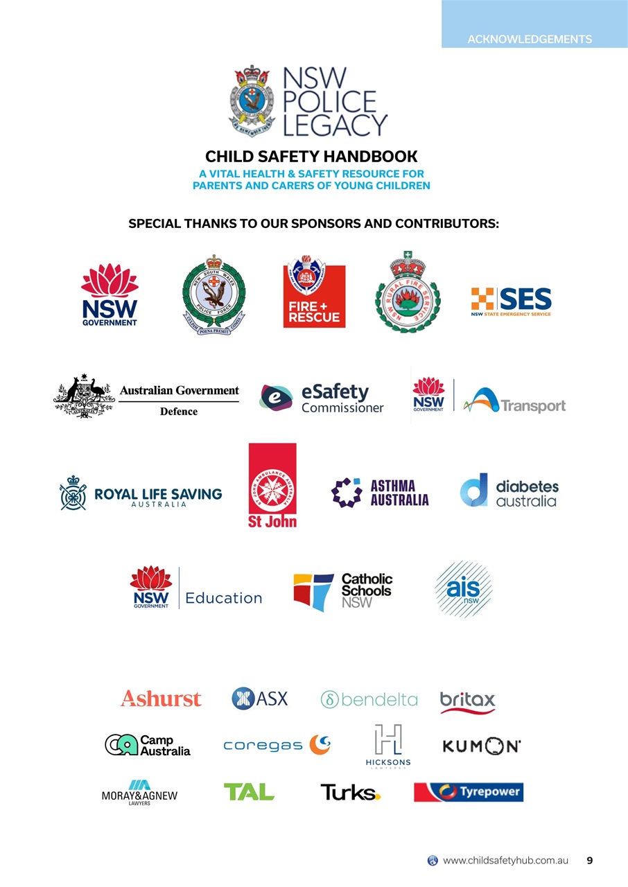 NSW Child Safety Handbook Preview Pages