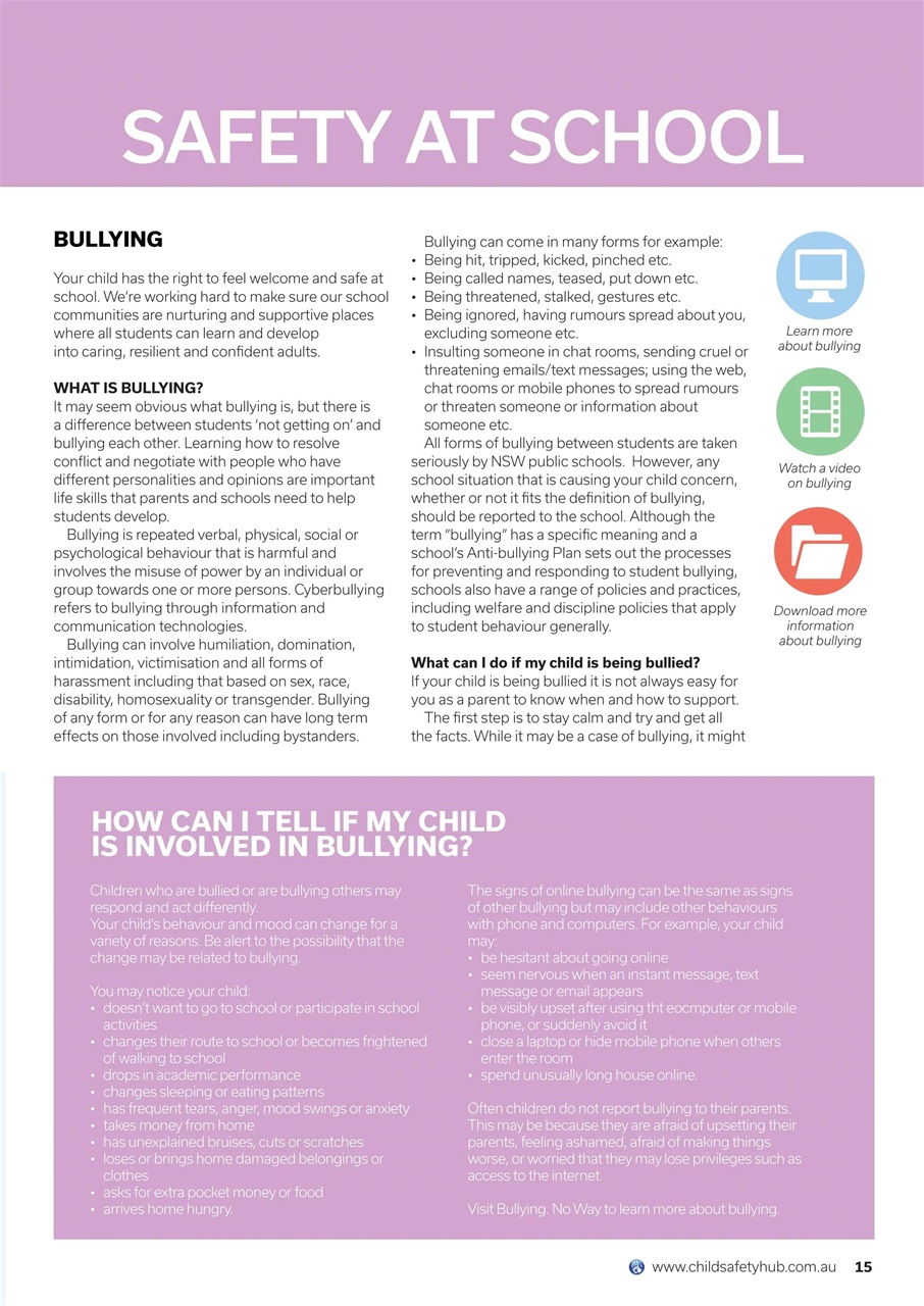 NSW Child Safety Handbook Preview Pages