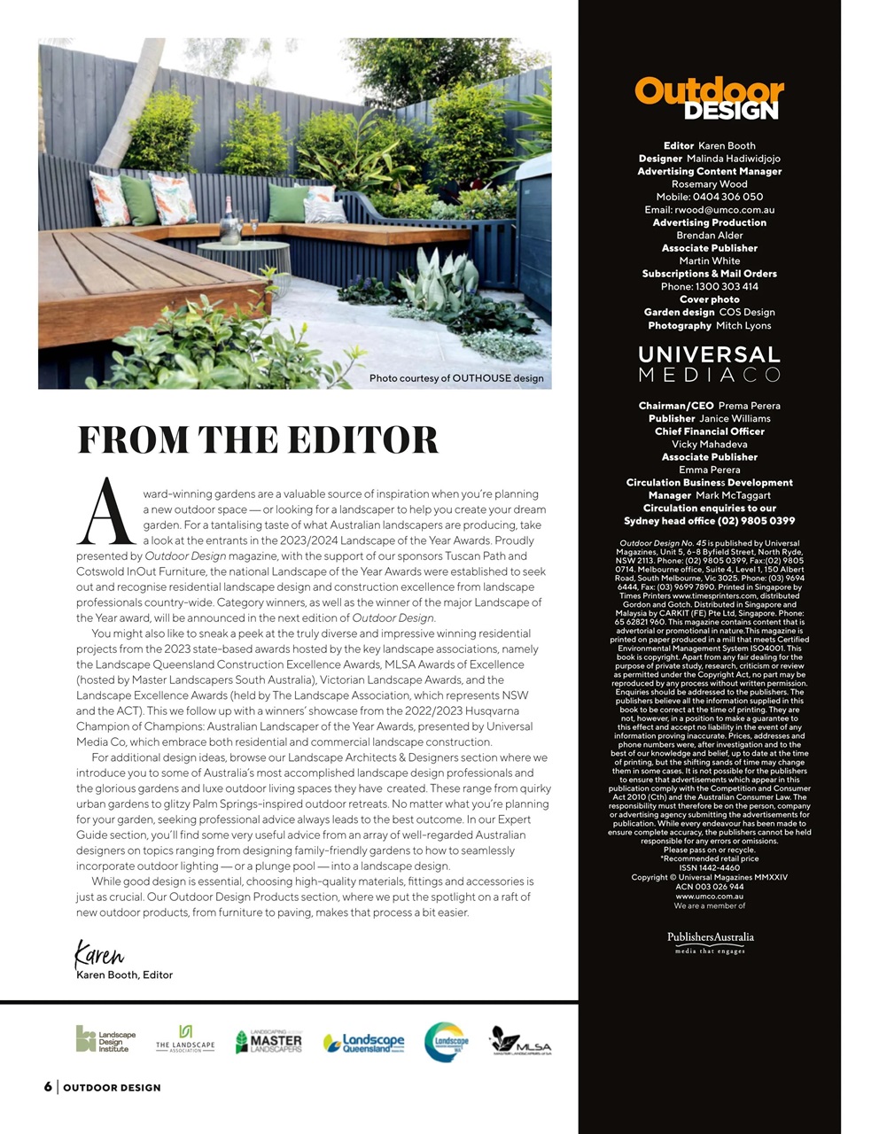 Outdoor Design & Living Preview Pages