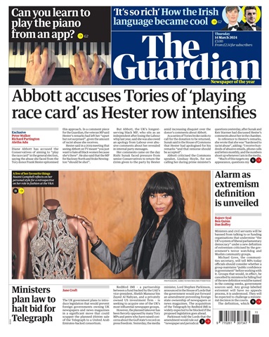 The Guardian Newspaper issue Thursday, March 14, 2024