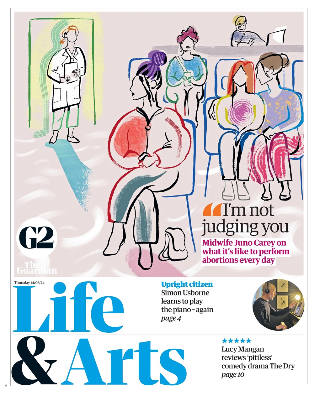 The Guardian Newspaper Preview Pages