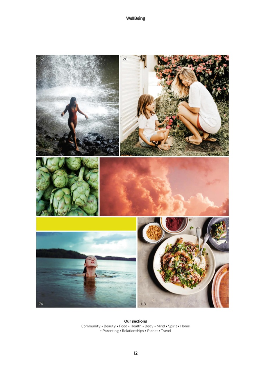 WellBeing Preview Pages