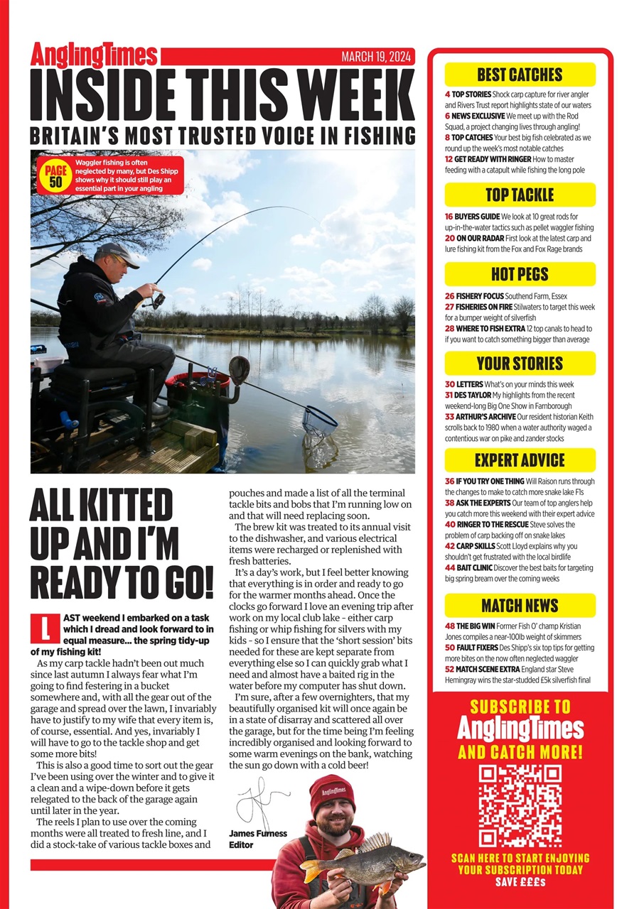 Angling Times Preview Pages