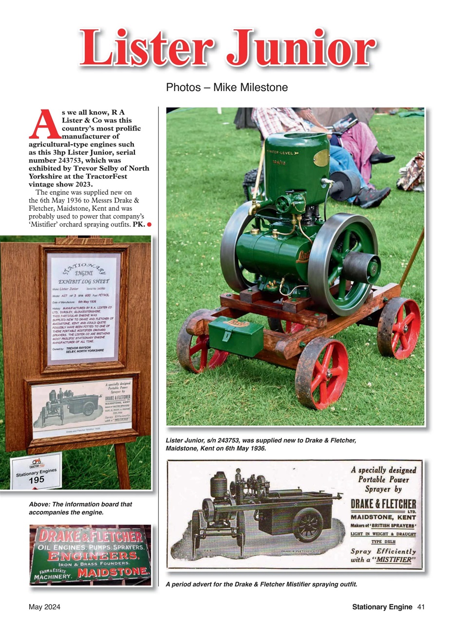 Stationary Engine Preview Pages