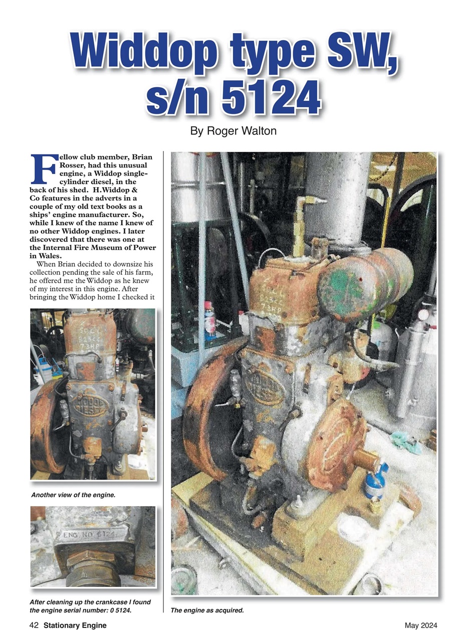 Stationary Engine Preview Pages