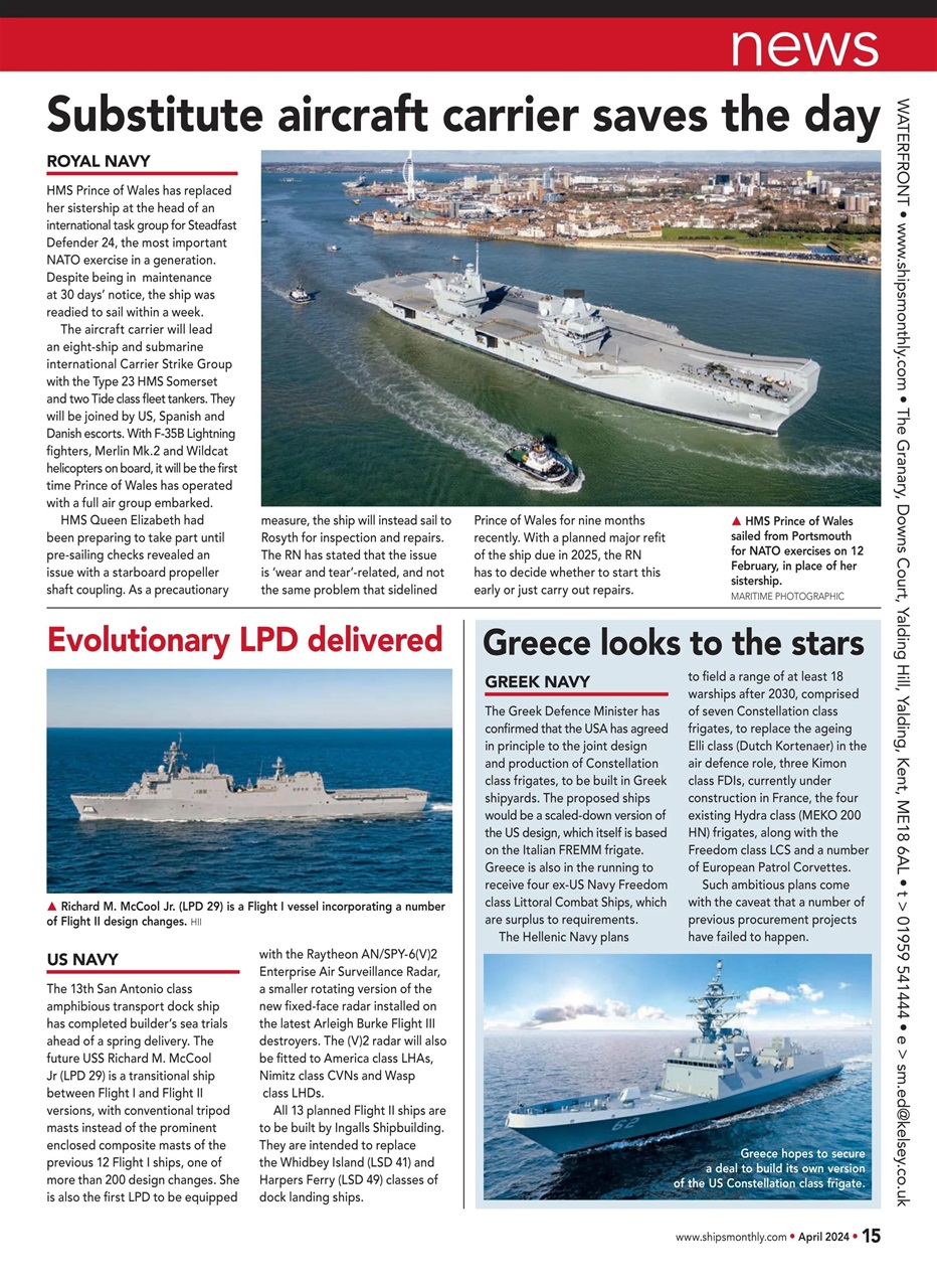 Ships Monthly Preview Pages