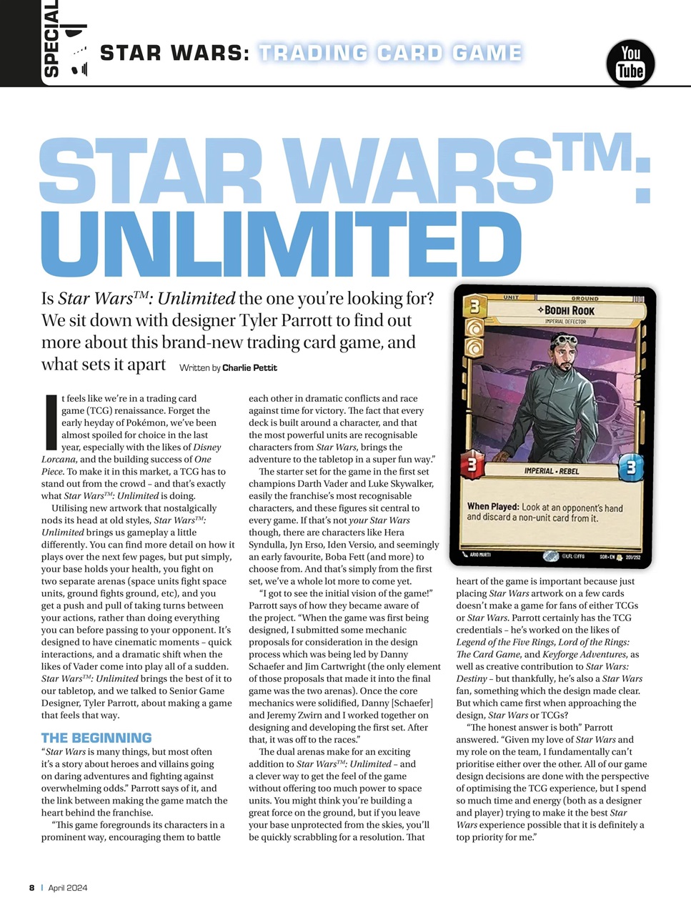 Tabletop Gaming Preview Pages