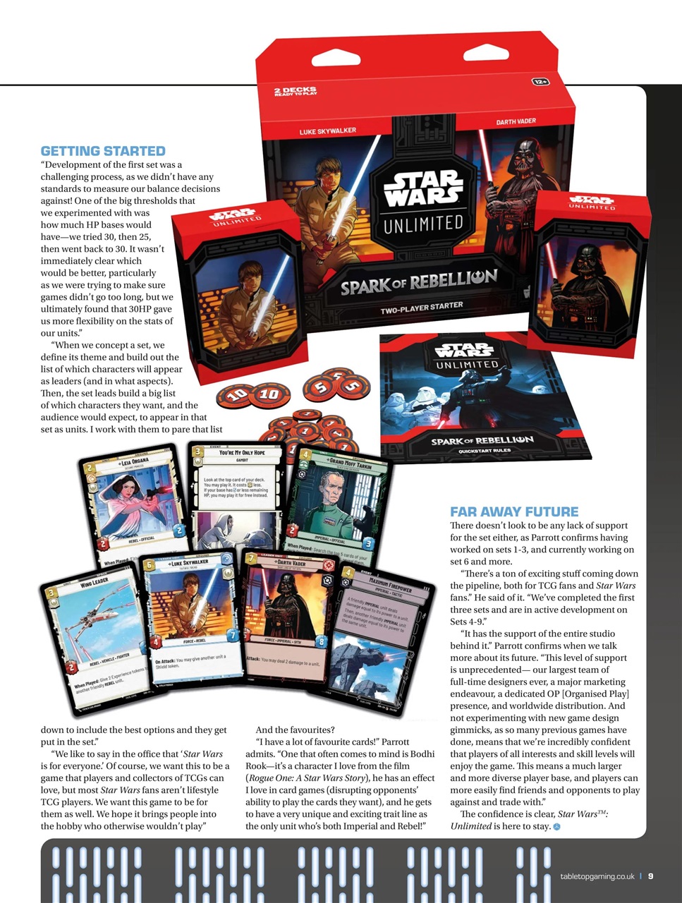 Tabletop Gaming Preview Pages