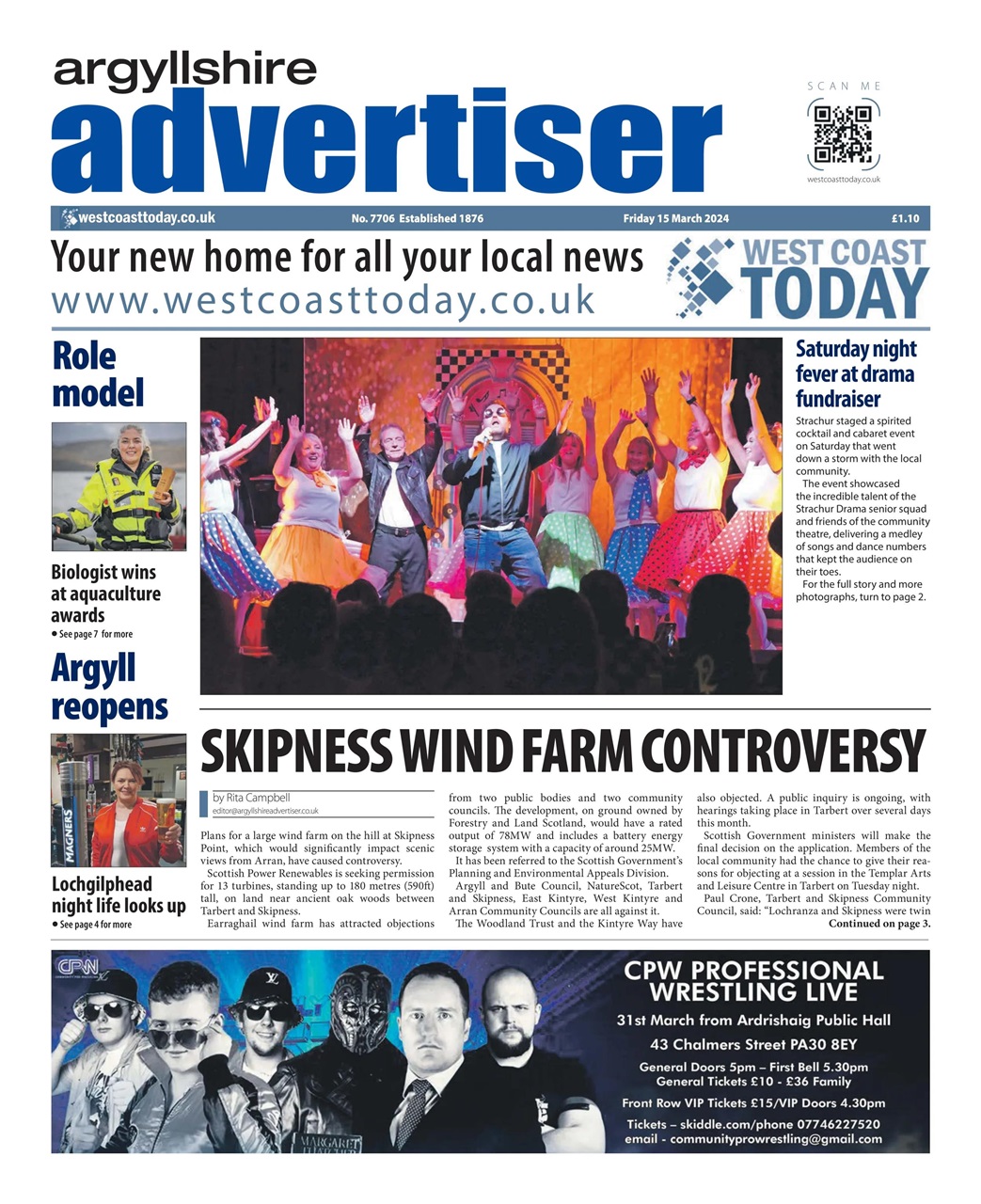 Argyllshire Advertiser Preview Pages