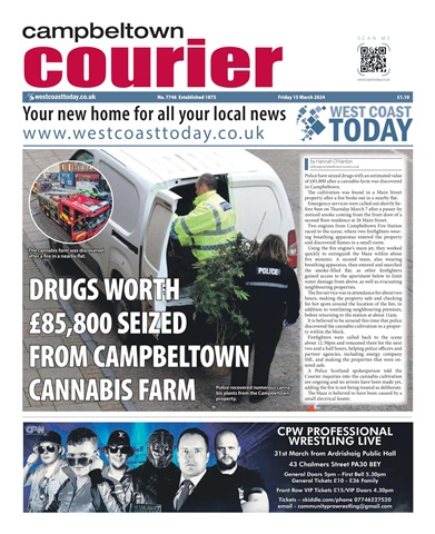 Campbeltown Courier issue 15/03/2024