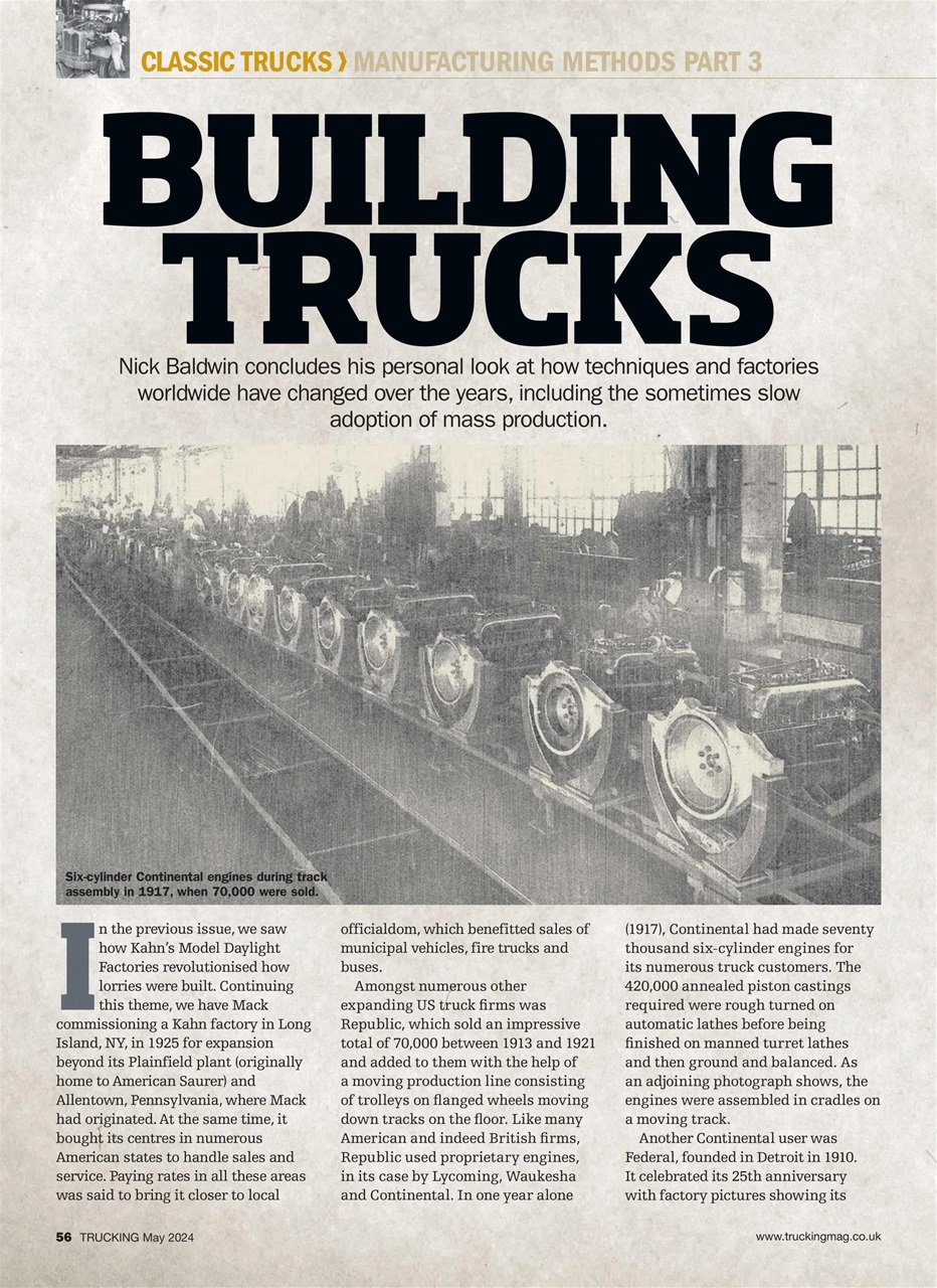 Trucking Magazine Preview Pages