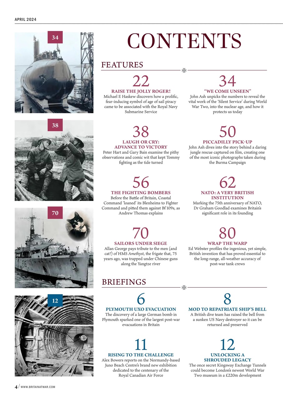 Britain at War Magazine Preview Pages