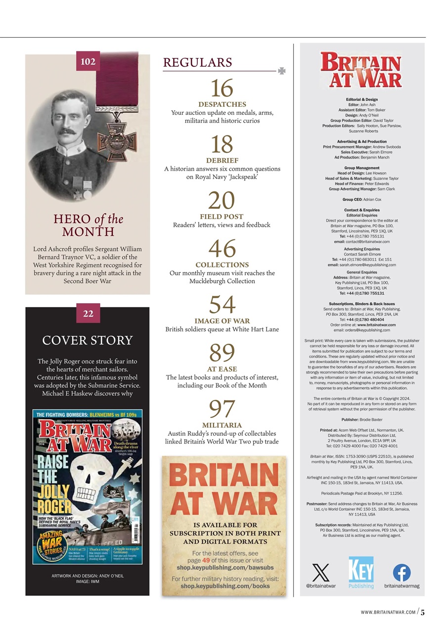 Britain at War Magazine Preview Pages