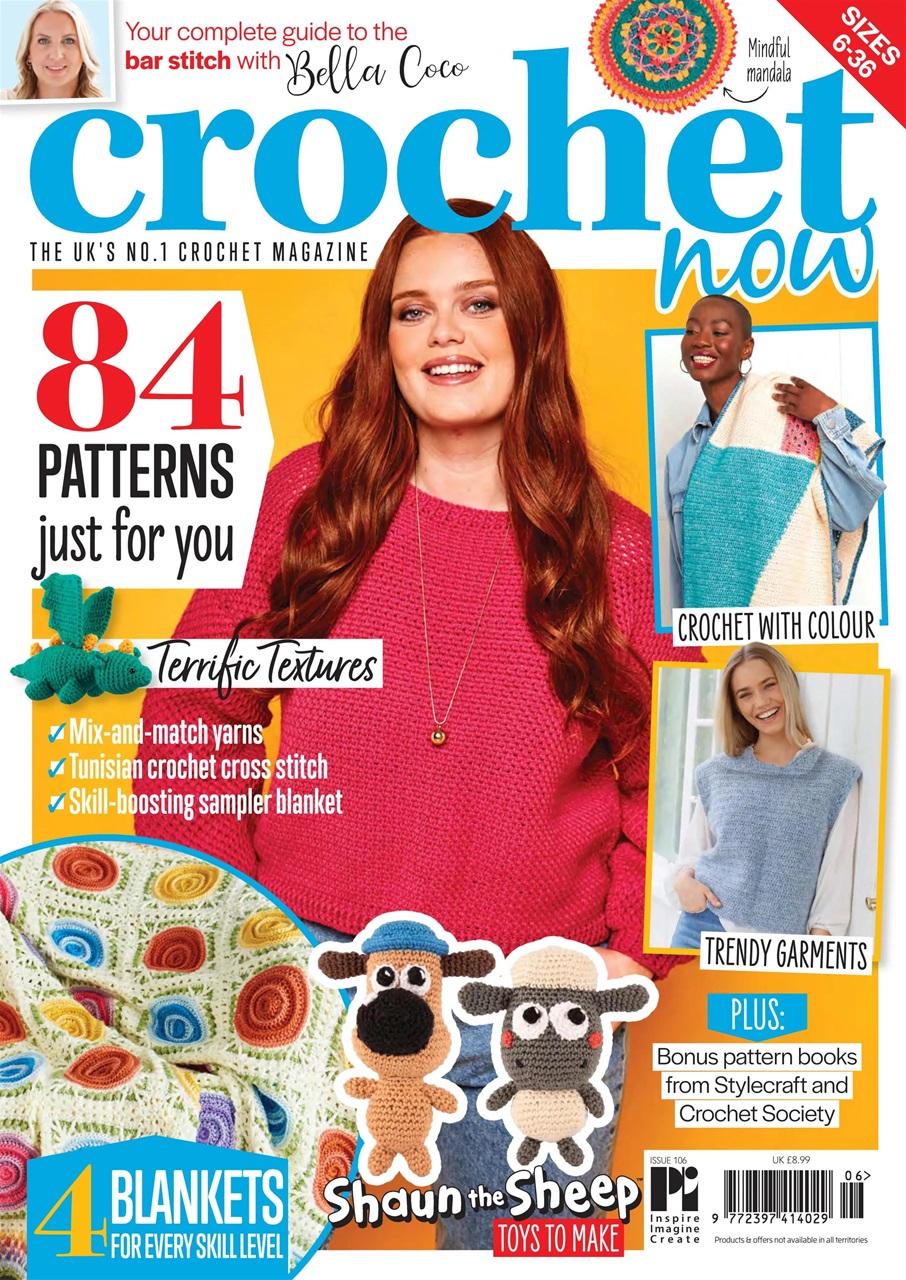 Crochet Now Magazine Preview Pages