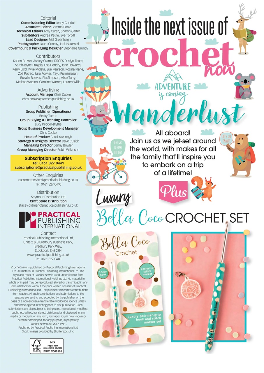 Crochet Now Magazine Preview Pages