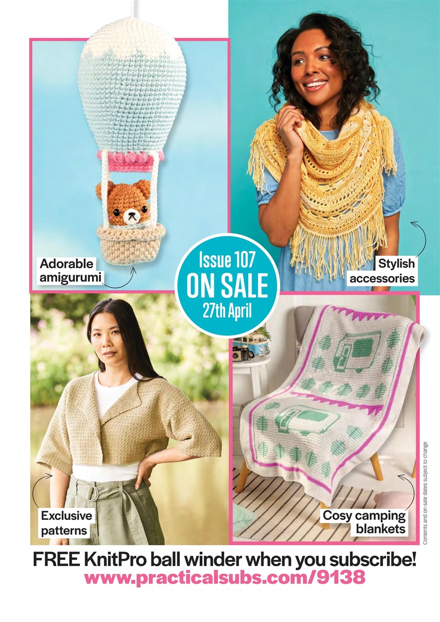 Crochet Now Magazine Preview Pages