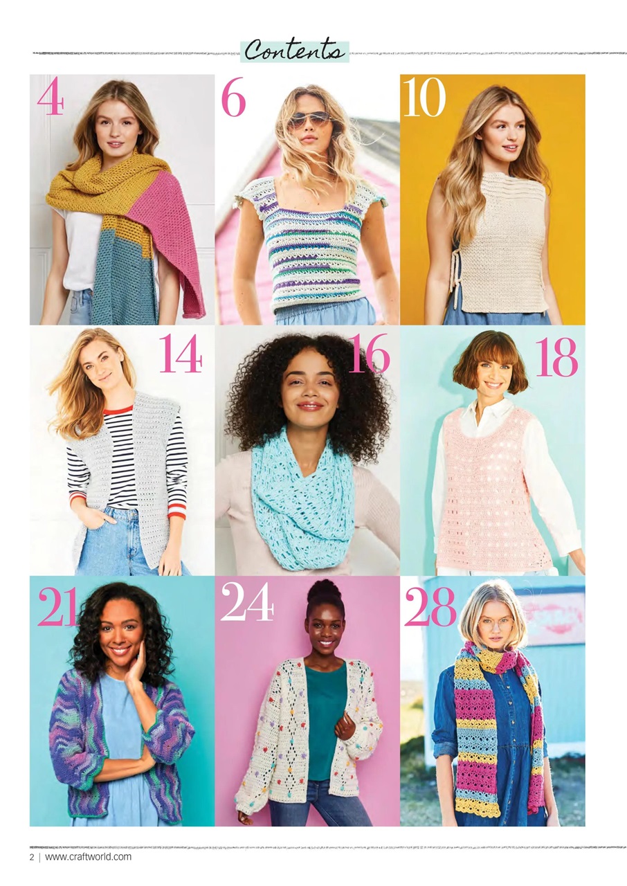 Crochet Now Magazine Preview Pages