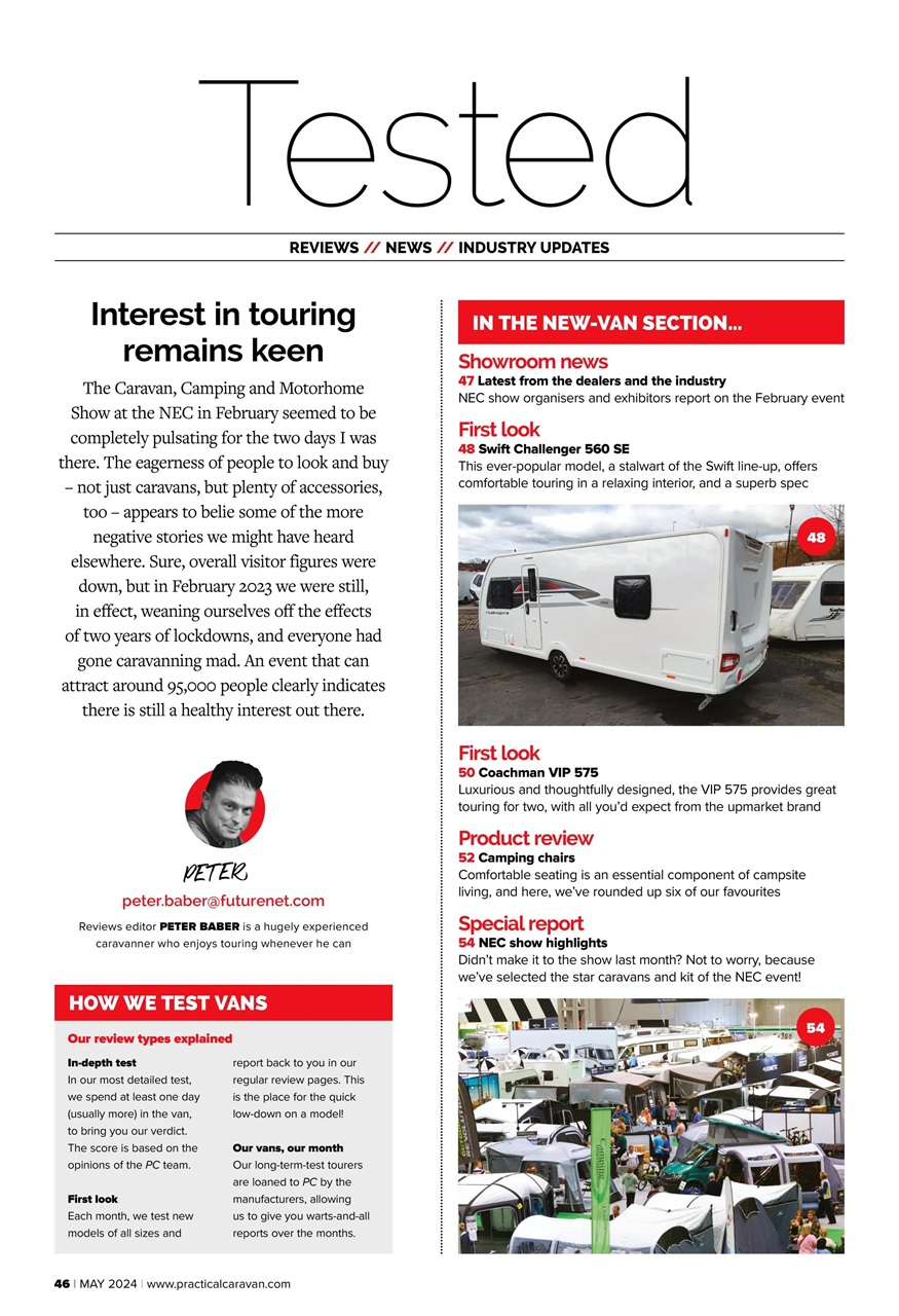 Practical Caravan Preview Pages