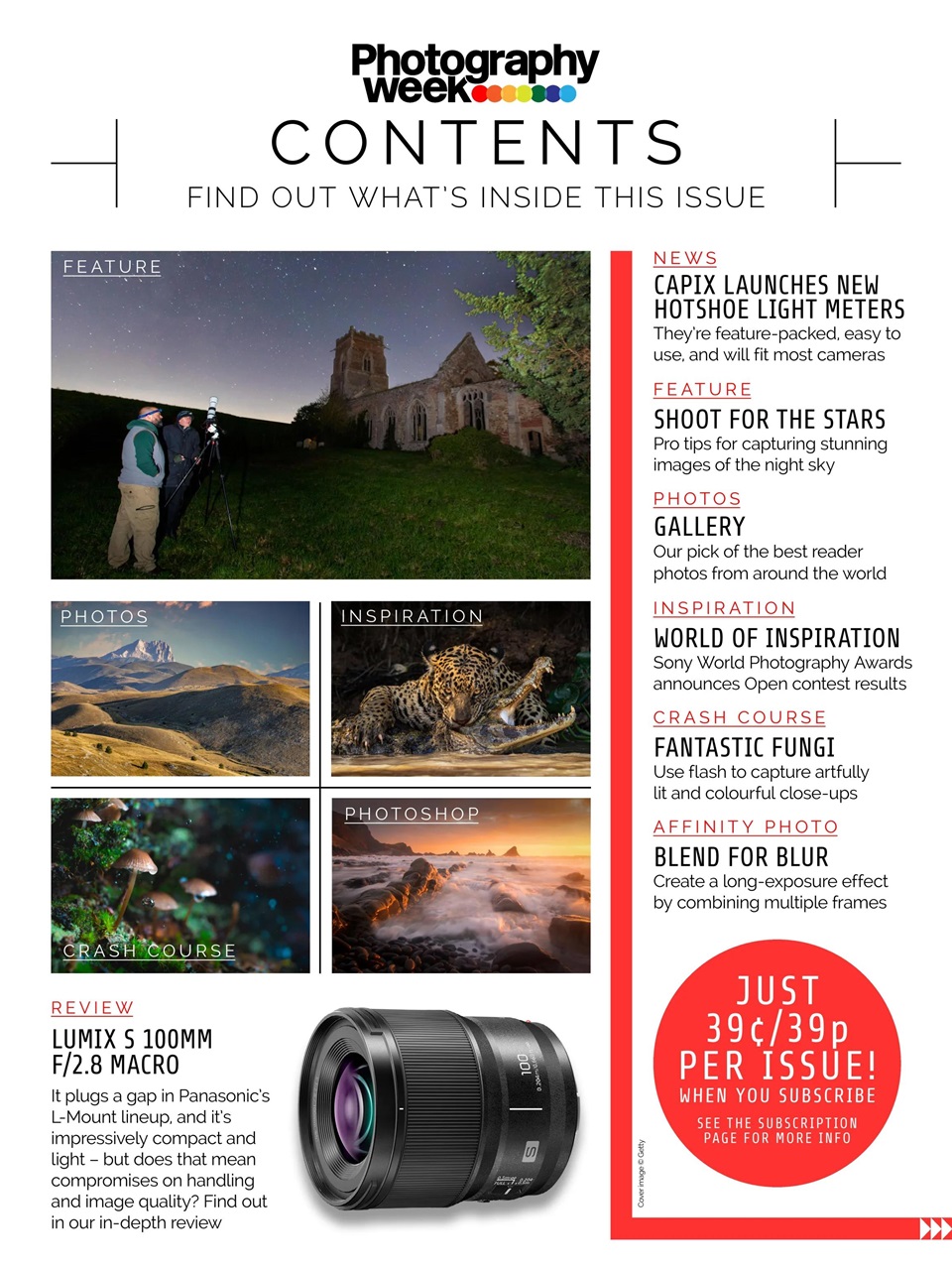 Photography Week Preview Pages