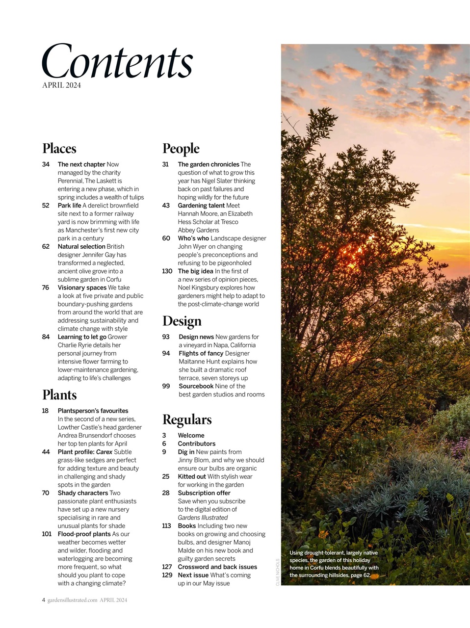 Gardens Illustrated Preview Pages
