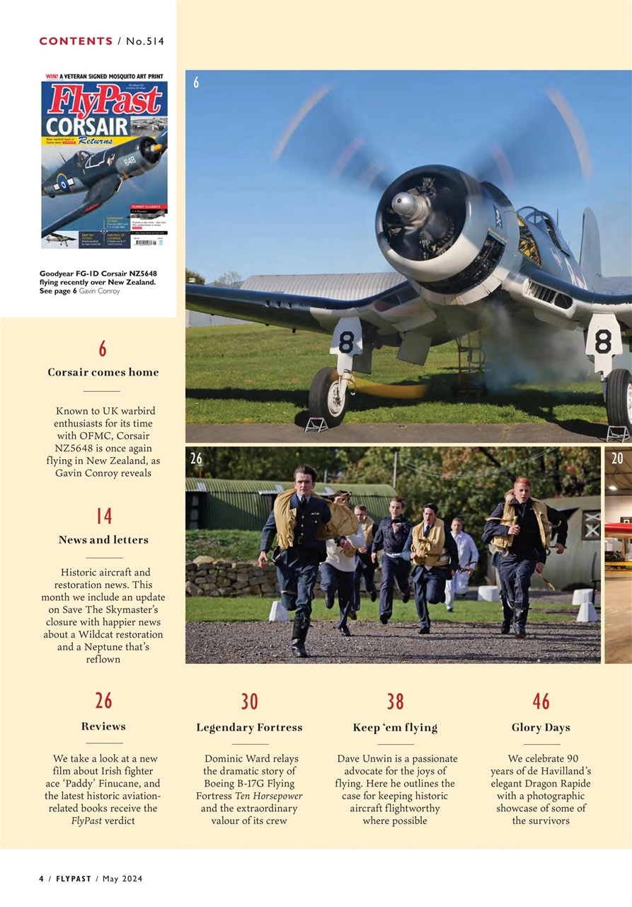 FlyPast Preview Pages