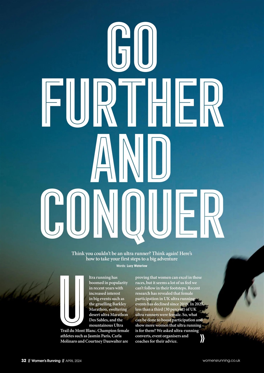 Women’s Running Preview Pages