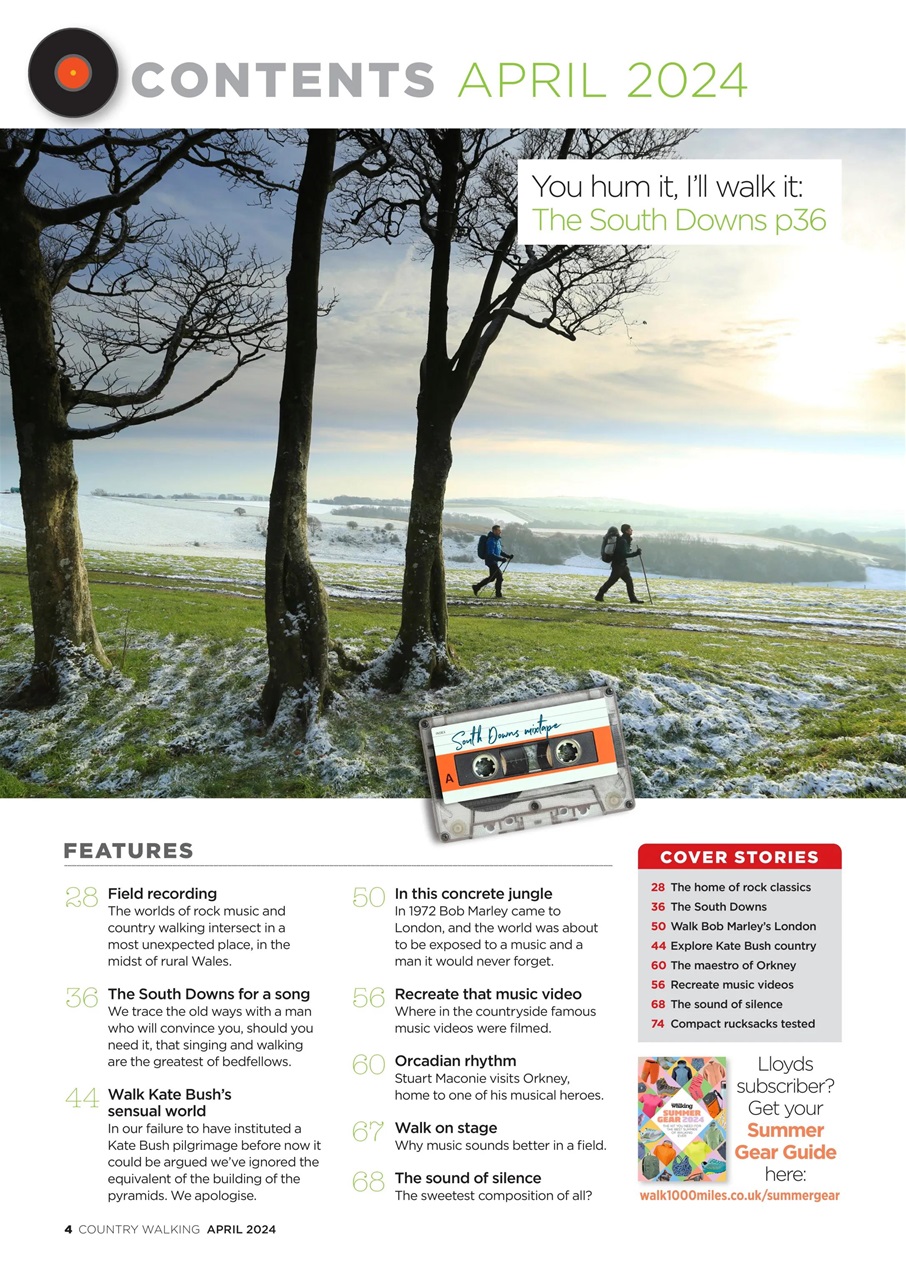 Country Walking Preview Pages