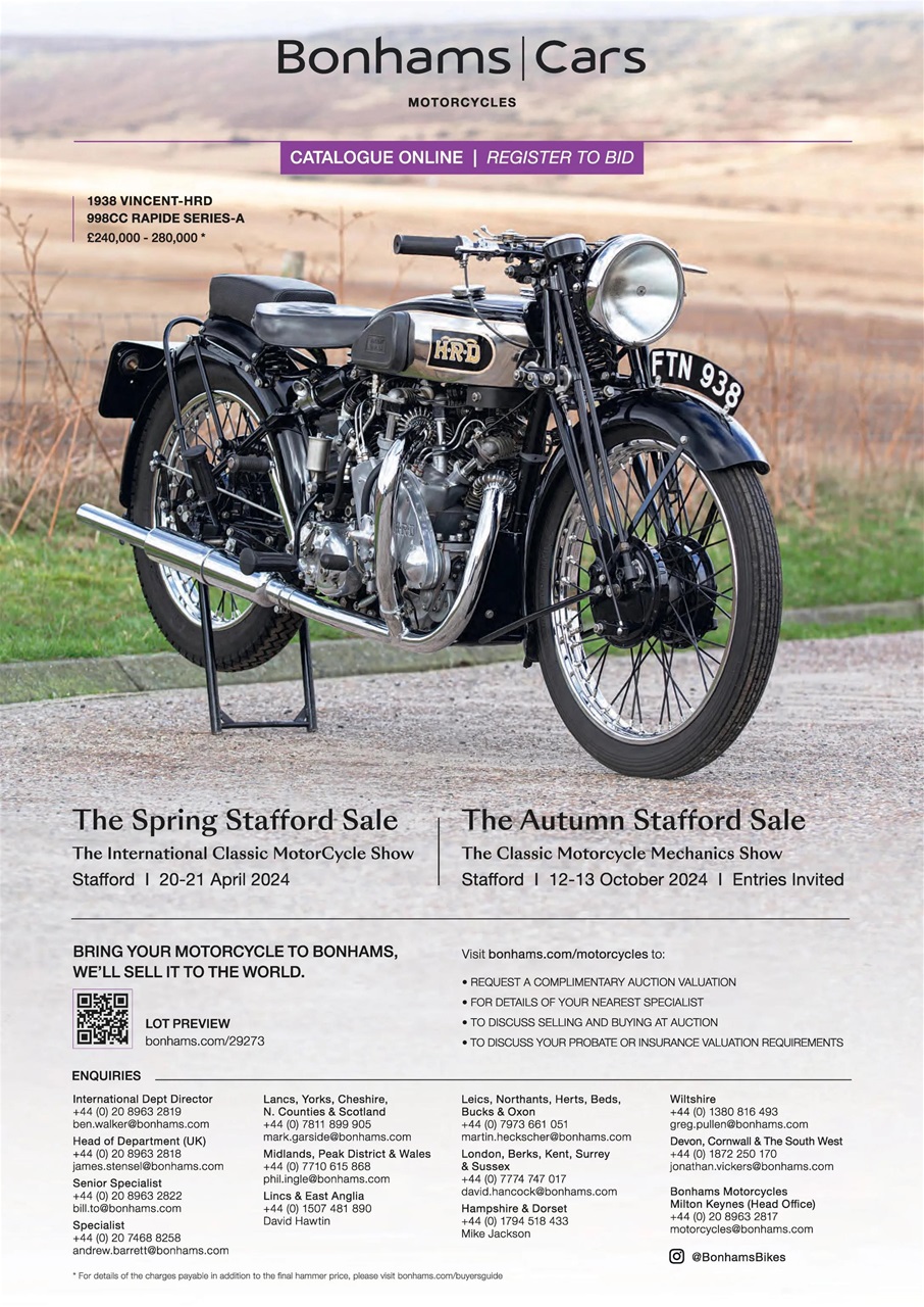 Classic Bike Guide Preview Pages