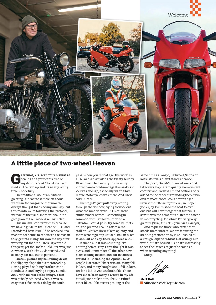 Classic Bike Guide Preview Pages