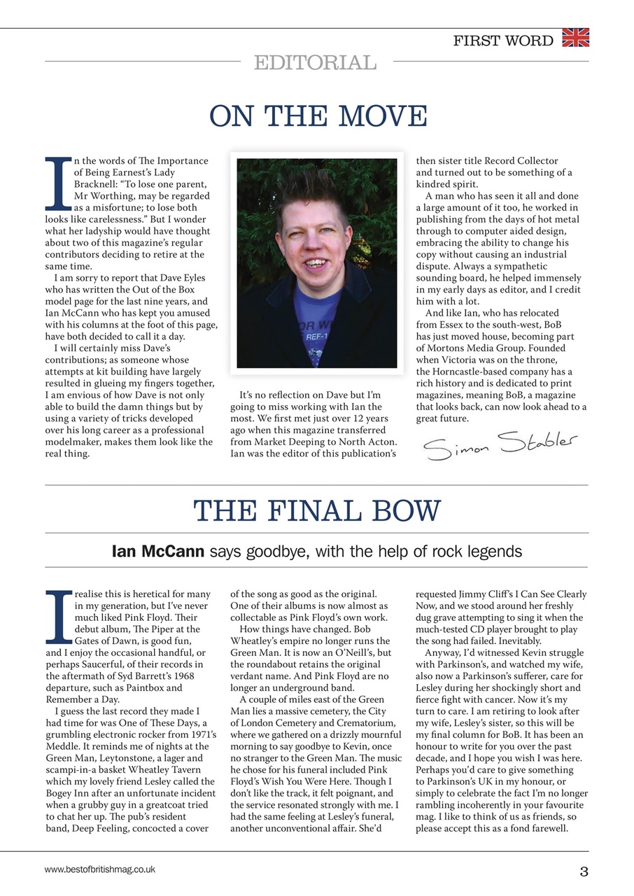 Best of British Preview Pages