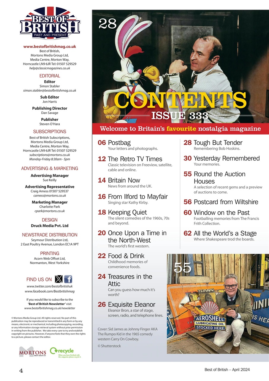 Best of British Preview Pages