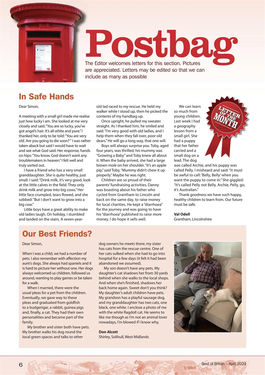 Best of British Preview Pages