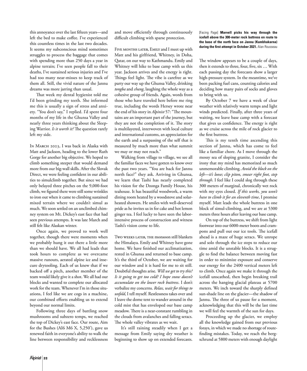 Alpinist Preview Pages