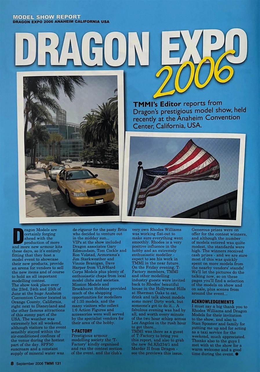 Tamiya Model Magazine Preview Pages