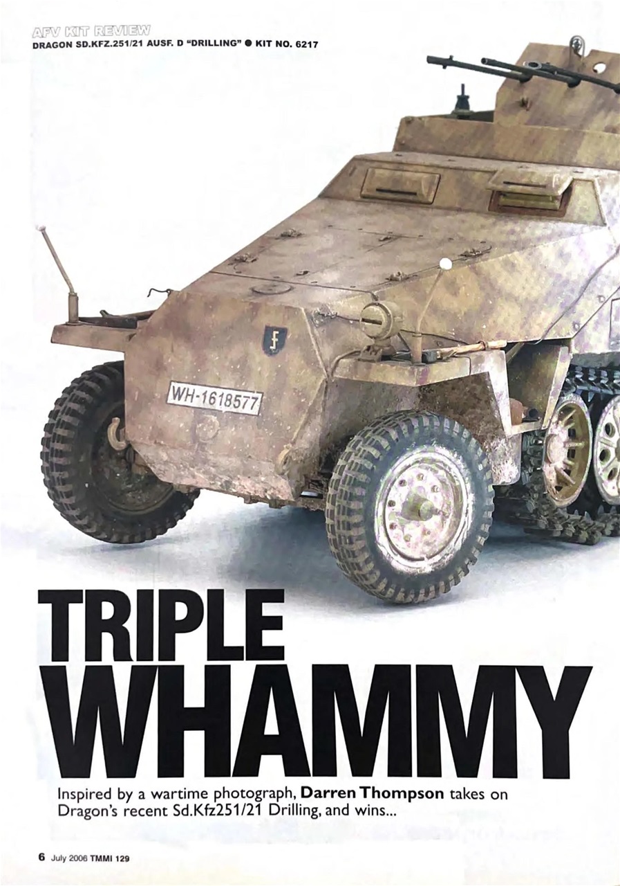 Tamiya Model Magazine Preview Pages